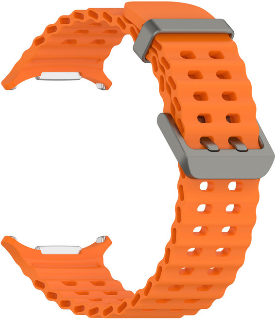 갤럭시워치8 ultra 울트라1/2 스트랩 47mm 마린 밴드, 오렌지
