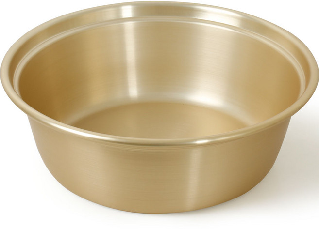 카시안 황제 양은 양푼이 GI 알루미늄 양푼 대접 그릇 식당, 1개, 단품