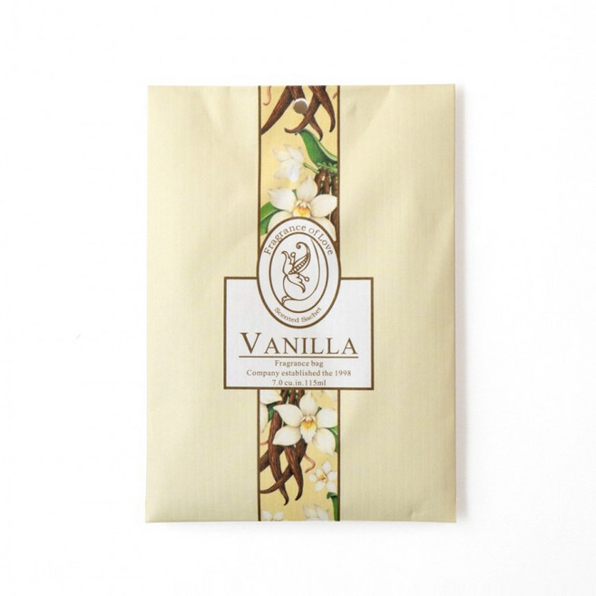 바닐라향 종이 방향제 차량용 실내용 10g, 1개