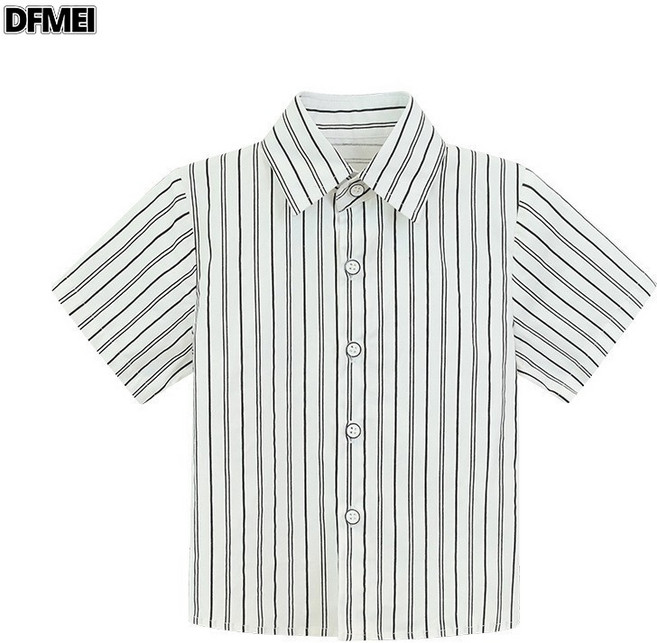 DFMEI 兒童西裝套裝秋季新款紳士週歲花童演出服男孩舞臺走秀攝影服