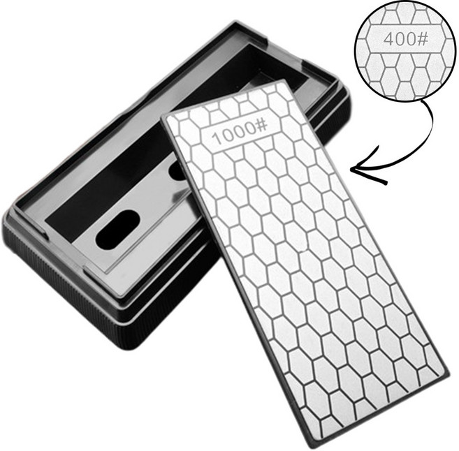 엠클립스 다이아몬드 양면 숫돌 받침대 세트, 1개