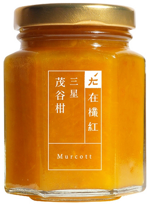 【台灣在欉紅】茂谷柑果醬, 130g, 1個