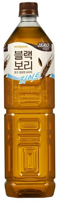 하이트진로 블랙보리 라이트, 1.5L, 4개