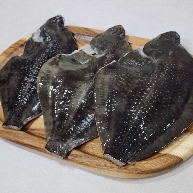 손질 도다리 제철 봄 도다리쑥국 내장 비늘 제거 도다리, 1개, 800g