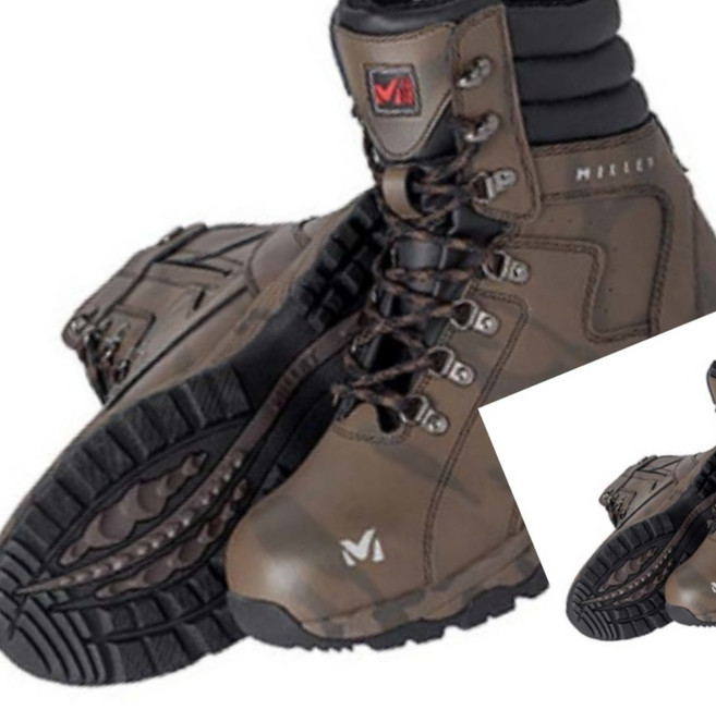 밀레 보통작업용 장화 안전화 작업화