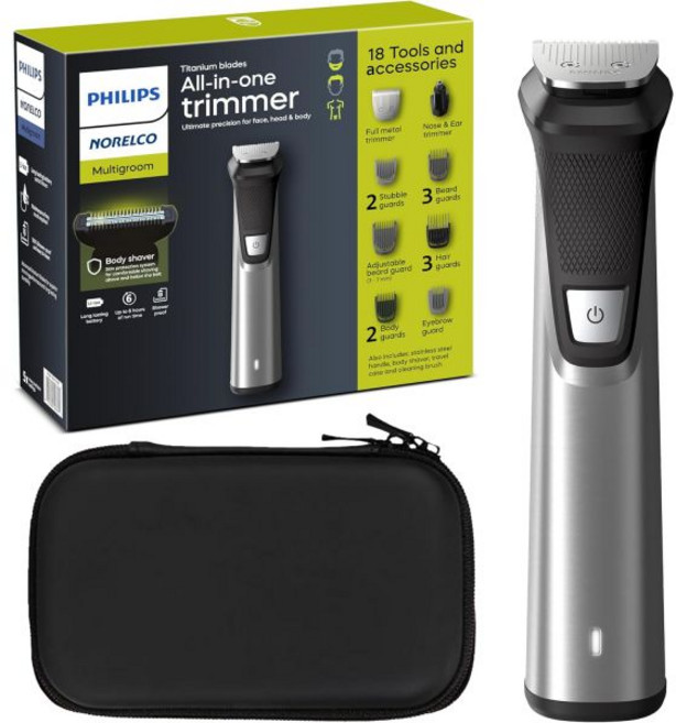 필립스 노렐코 면도기 멀티그룸 9000 시리즈 MG9740-18-in-1, PHILIPS Norelco Multigroom 900