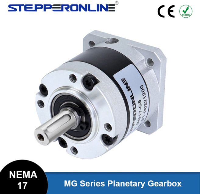 dc모터 감속모터 Nema 17 유성 기어박스 모터 속도 감속기 비율 51/101/201/501/1001 Nema17 스테퍼 모터용 5mm 입력, [00] Ratio 10 to 1