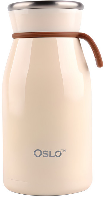 오슬로 밀크 텀블러, 아이보리, 350ml, 1개