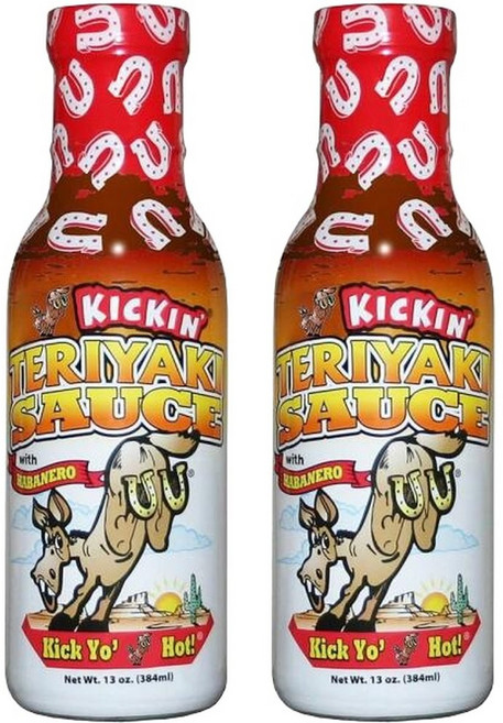 하바네로를 곁들인 매운 테리야키 소스 하바네로 u2013 13온스 볶음 스테이크 (2팩) 퍼펙트 치킨 고메 마리네이드 또는, 2개, 384ml