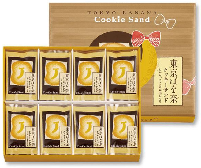 도쿄바나나 밀키 바나나 초콜릿 쿠키샌드 24개입, 1개