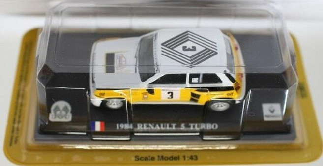 신품 델 프라도 카 컬렉션 143 1984 RENAULT 5 TURBO 240001015383
