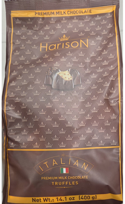 HARISON 이탈리안 트러플 초콜릿 400g 프리미엄밀크초콜릿 디저트 간식