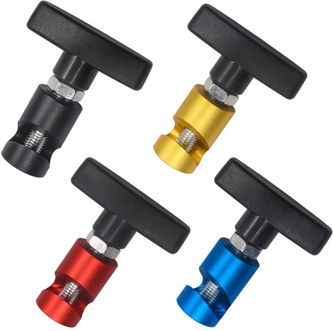 셀렉트템 자동차 트렁크 쇼바 고정기 본네트 지지대 고정대 공구 후드, 1개, 혼합색상