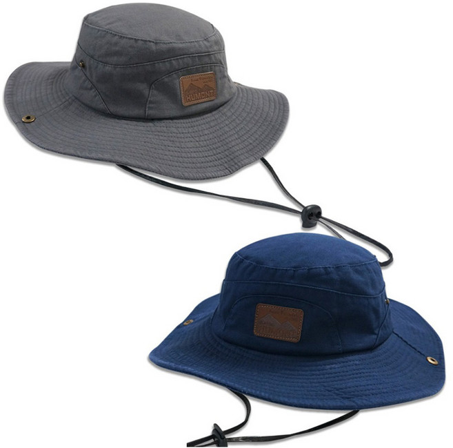 1+1 휴몬트 벙거지모자 데님모자 등산 파크골프모자, 네이비+네이비
