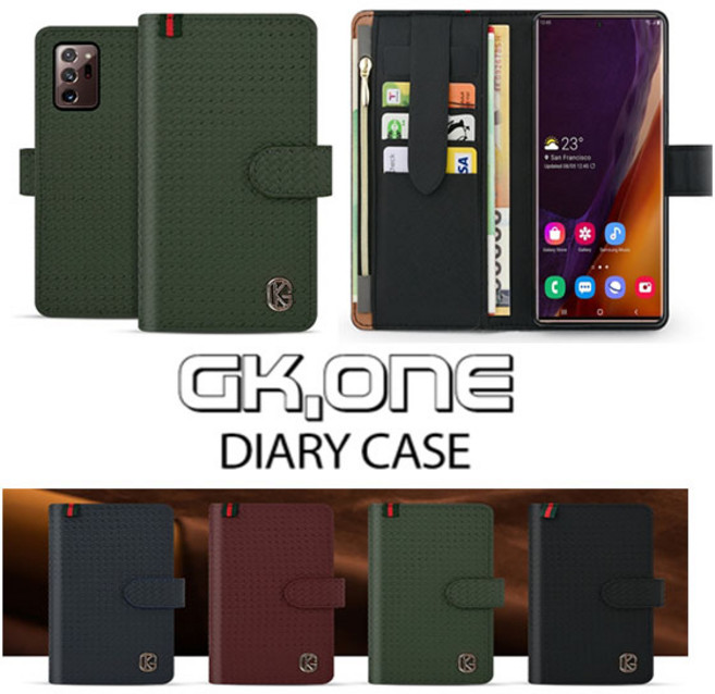 지케이 원 다이어리 케이스 현금 카드 동전 수납 갤럭시S24플러스 SM-S926