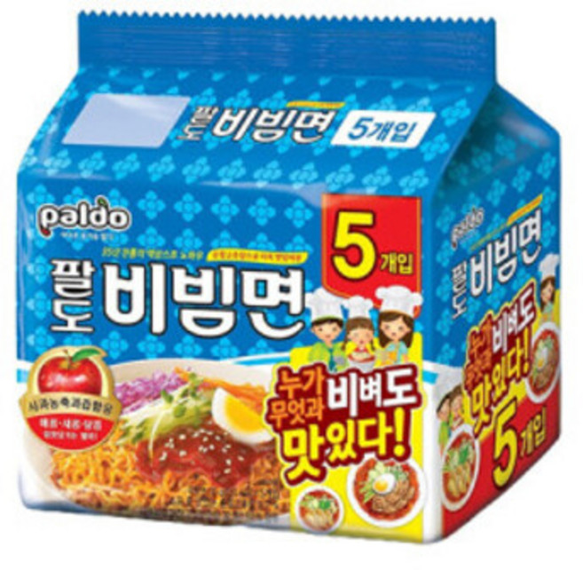 팔도비빔면 팔도 비빔면 130g(5입), 5개