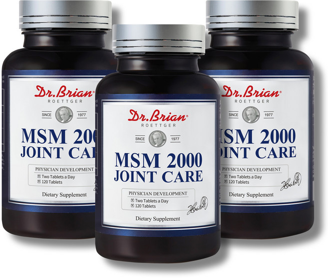 MSM 2000 조인트케어 상어연골 콘드로이친 난각막 보스웰리아 함유, 3개, 120정