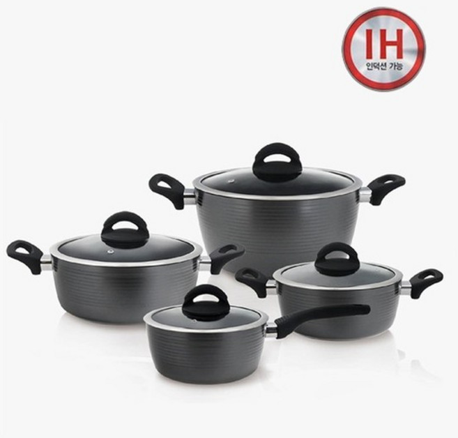 PN풍년 풍년 마레 세라믹IH 냄비 4종세트 편수18C 양수20 24 28C