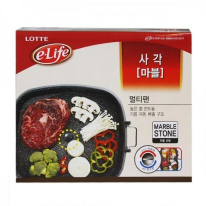 고기불판 로스팬 전골팬 겸용 멀티팬 사각 주물럭팬 고기팬 야외용불판 고깃집불판 업소용고기불판 캠핑용구이팬 고기구이팬 고기불판 로스구이팬 고기판, 1개
