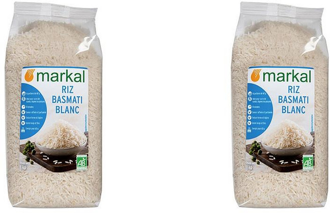 MARKAL 마칼 바스마티 백미, 2개