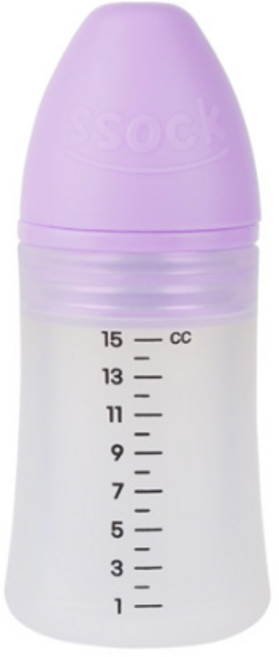 [지엠팜] 실리콘 투약병 쏘옥 15ml 퍼플 1개, [지엠팜] 실리콘 투약병 쏘옥 퍼플 1개