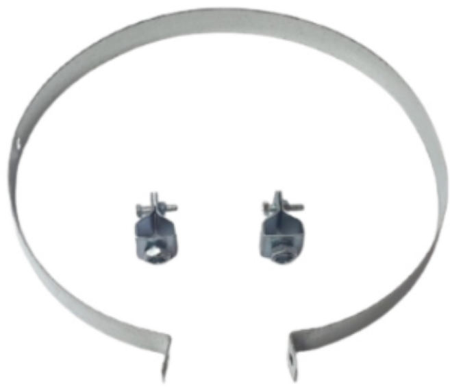 [재고확보 당일출고]환기자재 연결관 고정행거 규격 다양(75파이부터 475파이까지), 1개