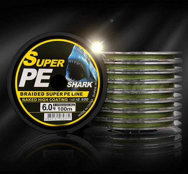 머털낚시 튼튼 짱짱 슈퍼 PE 합사라인 100M 낚시줄 낚시라인 낚시용품, 1개