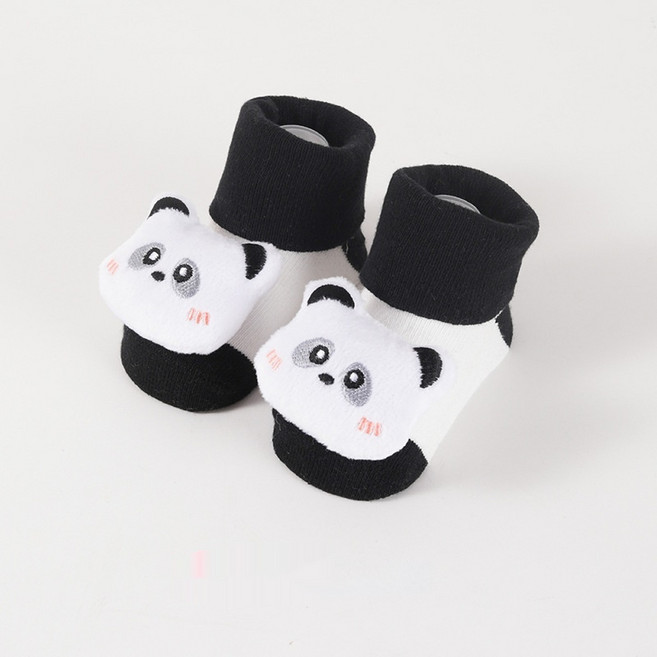 복[WL]영유아 봄 가을 겨울 귀여운 인형 딸랑딸랑 방울양말 신생아 만화 3 차원 미끄럼 방지 바닥 양말