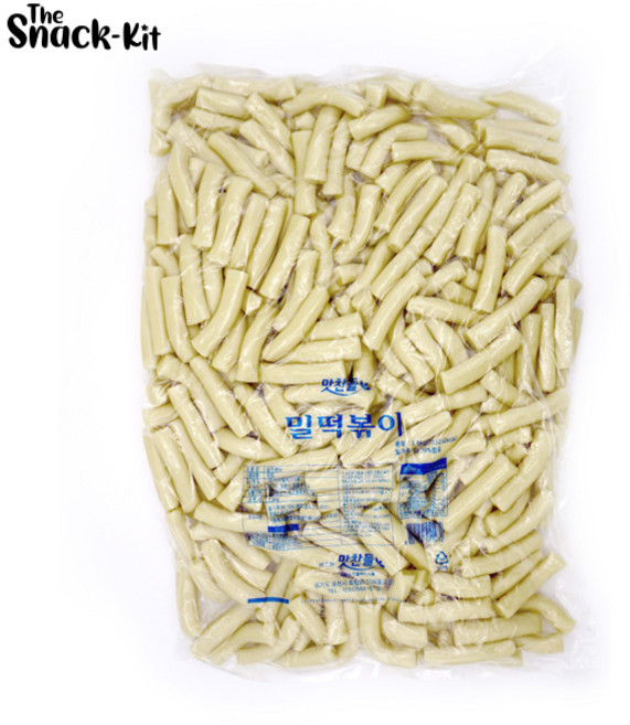 맛찬들 백미 밀떡볶이 정관절단 3kg 말랑이떡 밀떡 떡볶이떡, 1개