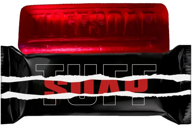 터프소프 퍼퓸 샤워바 올인원비누 UFC 챔피언 페레이라 남성비누 레드, 1개입, 155g - 쿠팡