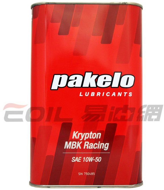 pakelo Krypton MBK SAE 10W-40 合成機油, 1個, 【機車機油】MBK 10W50