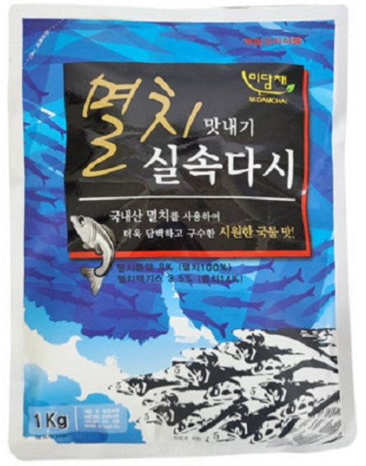 미담채 멸치맛내기 실속다시, 1kg, 1개