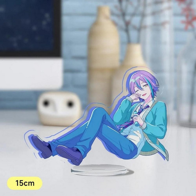 카미시로 루이 아오야기 토야 애니메이션 피규어 아키야마 미즈키 액션 스탠드 입상 모델 모형 인형 아크릴, 1개, 4. Kamishiro Rui