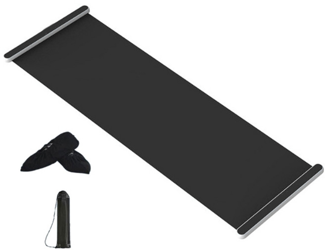 슬라이드 보드 스포츠 슬라이딩 매트 스웨터 피트 피트니스 피트니스 피트니스틱스 피트니스틱스 보드 운동 장비 보드, Black