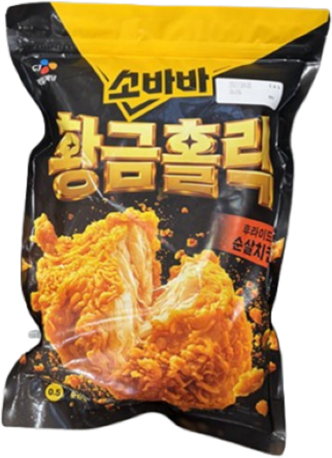 소바바 황금홀릭 순살 아이스박스배송, 1개, 1.1kg