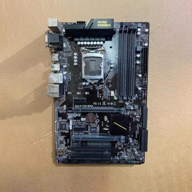GA-Z170-HD3 G-I-G-A-B-Y-T-E 마더보드 DDR4 지원 6 세대 7 코어 프로세서 HD3, 1개