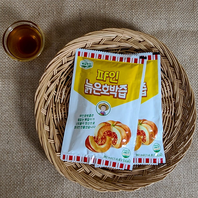 복길농원 순수 파인 늙은호박즙, 80ml, 90개