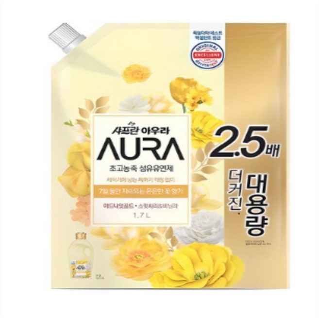 빠른배송 샤프란 아로마 리필, 1.7L, 20개