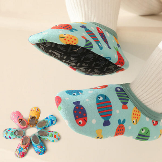 아트박스/엠케이 주주동물원 미끄럼방지 기모 아동 덧신 205531