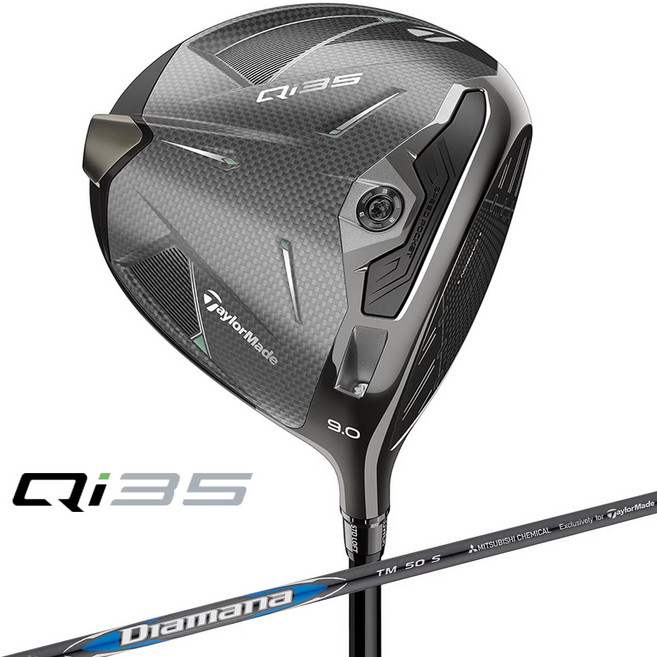 테일러메이드 일본스펙 Qi35 드라이버 Diamana BLUE TM50, 10.5도, SR
