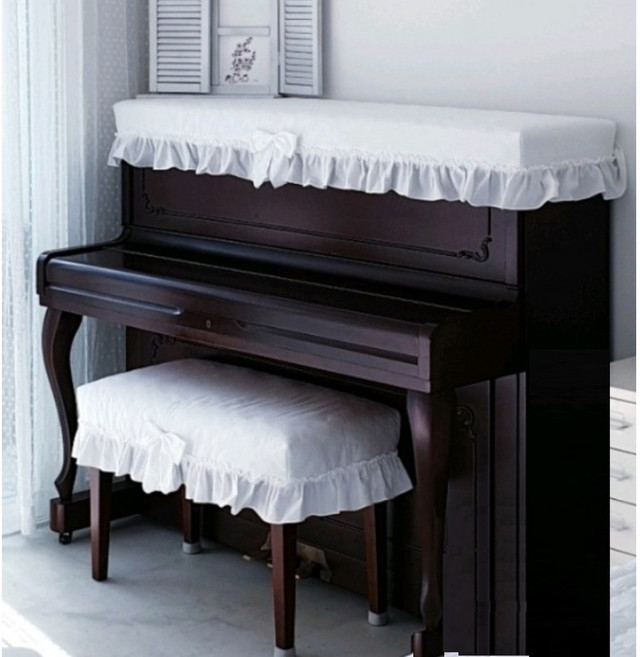 러블리하우스 피아노덮개만, 워싱백아이보리색, 1개