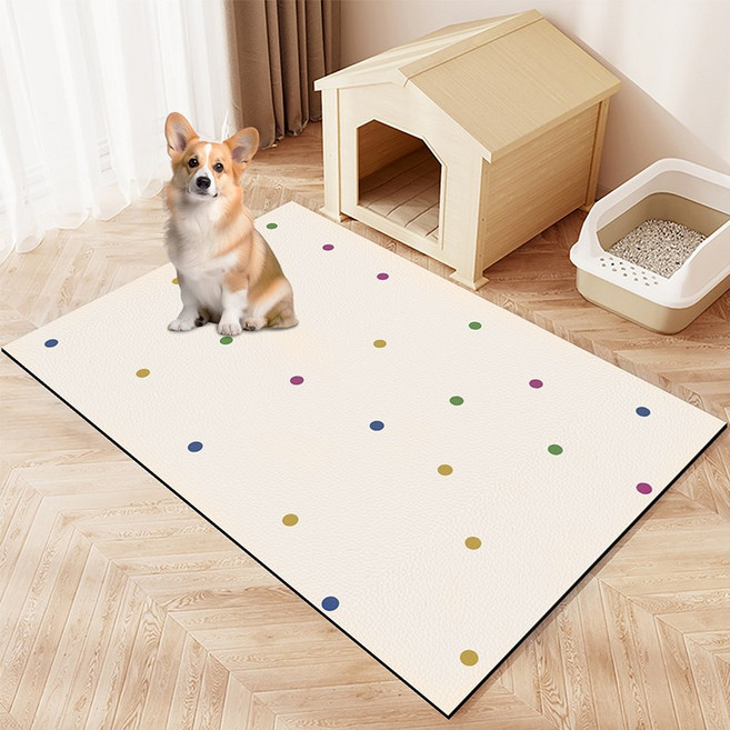 콜콜러브 강아지매트 반려동물 미끄럼방지 매트 가정용 방수매트 베란다 거실 복도 다용도 절단 가능 PVC 매트 캣독 공용, 1개, A