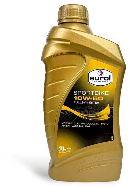 eurol 全合成酯類摩托車機油 卓越引擎保護 提升騎乘體驗, 1個, SPORTBIKE 10W50