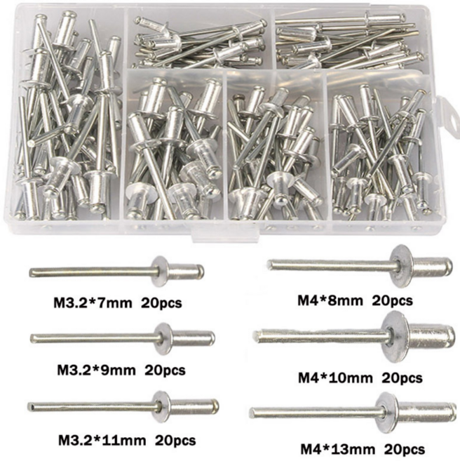 툴스상가 리벳못120P, 1세트