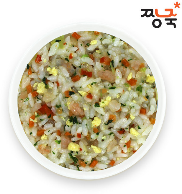 짱죽 12+2 이유식 3단계 진밥, 진밥-415.새우에그비타민채진밥, 200g, 1개
