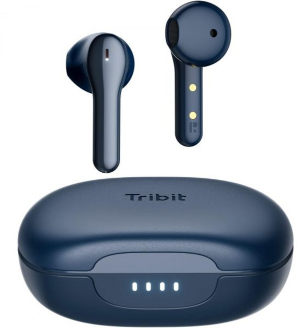 트리빗 무선 블루투스 이어폰 헤드폰 플라이버드 C2, Blue