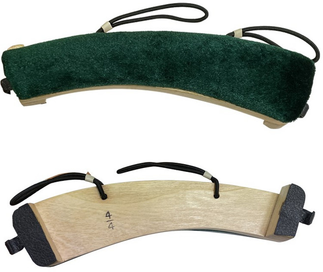 국산 나무 바이올린 어깨받침-4/4-3/4-1/8-1/10 원목 어깨받침, 4/4, 1개