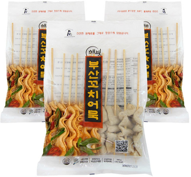 해빗 빨간탕어묵 꼬치어묵 오뎅꼬치30개+서문시장비법소스3봉, 1개, 960g