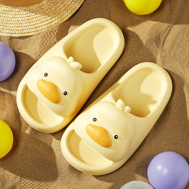 말랑오리 쿠션 슬리퍼 키즈 실내외 겸용 EVA