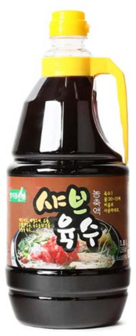 양지뜰 샤브육수 농축액, 1.8L, 8개